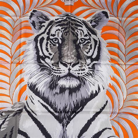 hermes tiger scarf 2015|Hermes Scarf Tiger .